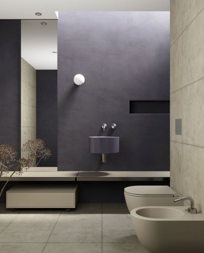 Чаша унитаза подвесная Galassia Dream 7317SA цвет бежевый без сиденья безободковая каскадный смыв - фото 2