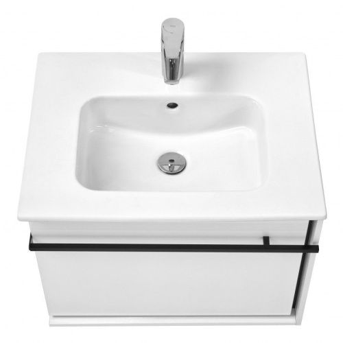 Тумба под раковину Roca Aneto 7857429806 60х50 подвесная цвет белый - фото 2