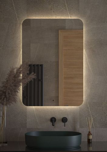 Зеркало с подсветкой Defesto OPTI DF 2809R 70х100 подвесное - фото 3