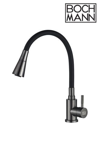 Смеситель для кухни BOCH MANN MIA GR BM10422 на мойку серый - фото 2