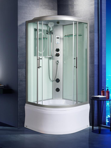 Душевая кабина WeltWasser WW500 10000003248 90х90 четверть круга с крышей ориентация универсальная - фото 3