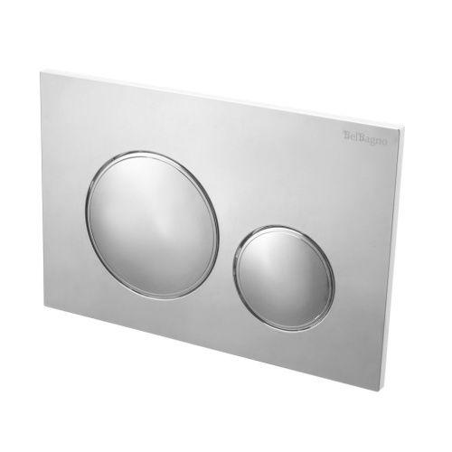 Клавиша смыва механическая BelBagno BB-17C-CRM цвет хром - фото 2