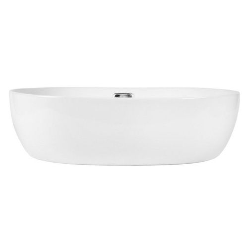 Раковина из сантехнического фарфора Bond Oval S65-490 50х40 накладная цвет белый без отверстий под смеситель - фото 3