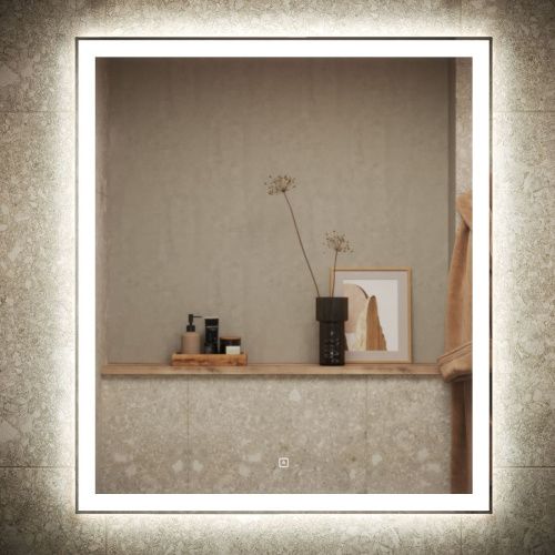 Зеркало с подсветкой Sancos City CI700 70х80 подвесное - фото 3