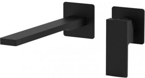 Смеситель для раковины Paffoni Elle EL106NO70 встраиваемый в стену черный
