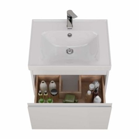 Тумба под раковину LeMark Veon Mini LM02VM60T 60х40 подвесная цвет белый