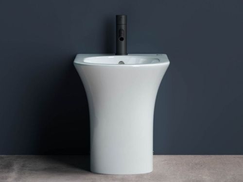 Биде напольное Ceramica Nova STAR CN1906 цвет белый - фото 3