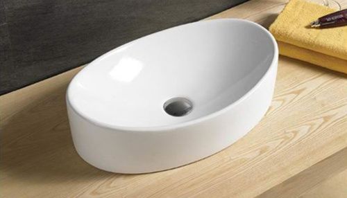 Раковина из сантехнического фаянса Velvex 7756C 50х30 накладная цвет белый без отверстий под смеситель - фото 5