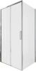Душевой уголок Aquanet Pleasure Evo AE65-100x80-CT 100х80 стекло прозрачное профиль хром без поддона