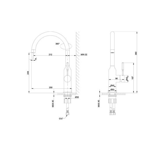 Смеситель для кухни LeMark Expert LM5079S на мойку - фото 2