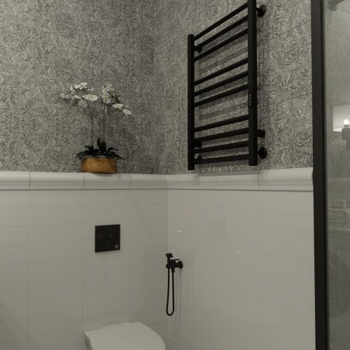 Полотенцесушитель электрический Altasan АрмадаПроф АрмадаПрофР8050ЧМ 55х80 черный - фото 5