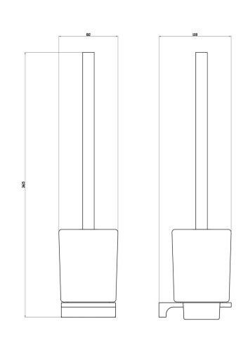 Ершик Wonzon & Woghand Eclipse WW-9129-LG - фото 2
