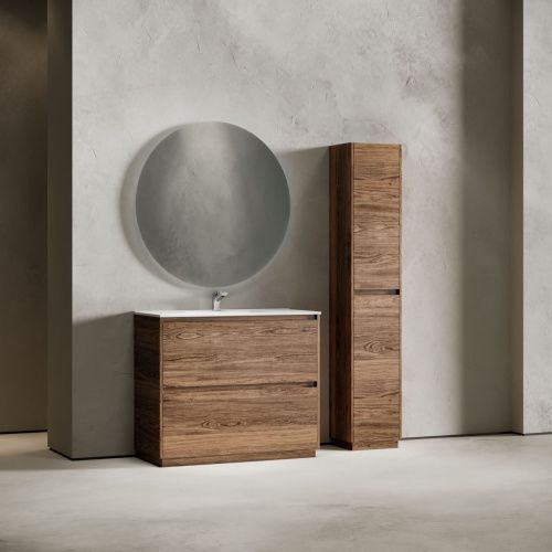 Тумба под раковину Sancos Libra Floor LB100FECH 100х50 напольная цвет коричневый - фото 3