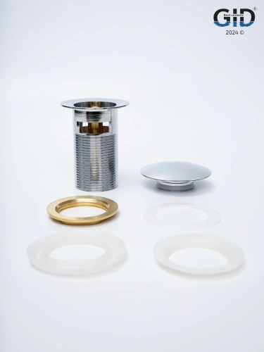 Донный клапан Gid Minucia 73303K хром - фото 2