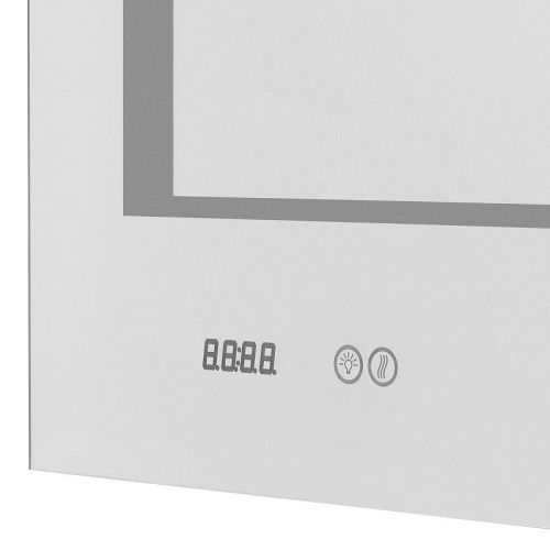 Зеркало с антизапотевателем Aquaton Сакура 1A235102SKW80 100х110 подвесное - фото 2