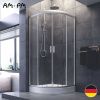 Душевой уголок Am.Pm Gem W90G-401-090WT 90х90 стекло прозрачное профиль хром без поддона