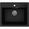 Кухонная мойка Ulgran Practik PR-M 565-004 55х50 цвет черный