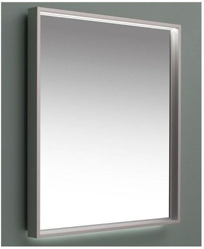 Зеркало с подсветкой De Aqua Алюминиум AL602070S 70х80 подвесное - фото 2