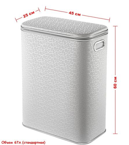 Корзина для белья Geralis Flower FWH-B - фото 2