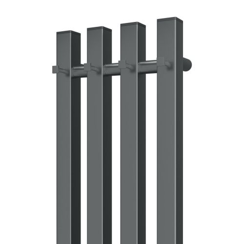 Полотенцесушитель электрический Point Гермес PN13832GB 20х120 серый - фото 5