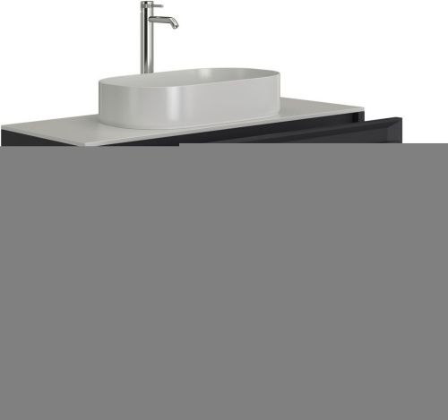 Тумба под раковину Allen Brau Fantasy 2.0 1.11001.AM 2.0 80х50 подвесная цвет черный