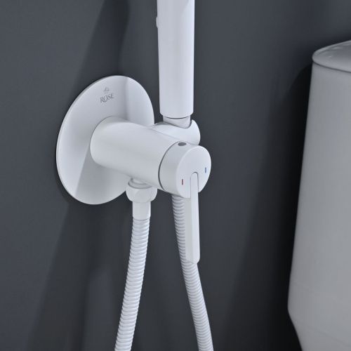 Гигиенический душ со смесителем Rose R235C белый - фото 5