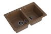 Кухонная мойка Granfest Standart S-780K терракот 80х50 цвет коричневый поверхность матовая