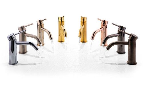 Смеситель Paffoni Light LIG071HGSP на раковину золото - фото 3