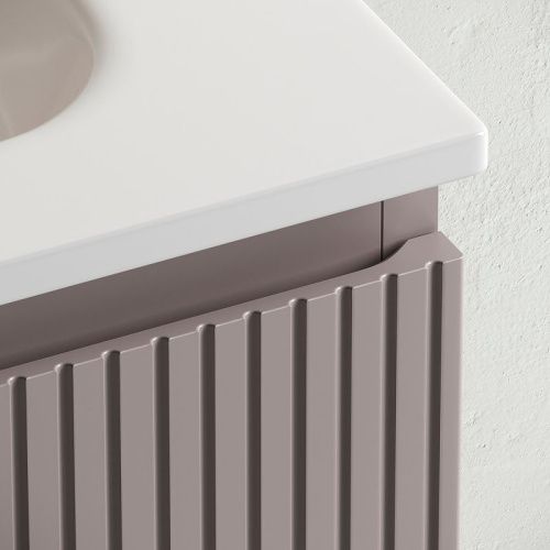 Тумба под раковину Sancos SNOB T SNT120SM 120х40 подвесная цвет бежевый - фото 5