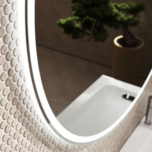 Зеркало с подсветкой Sancos Bella BE1200 120х120 подвесное - фото 5