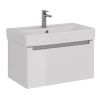 Тумба под раковину LeMark Buno mini LM05BM80T 70х50 подвесная цвет белый