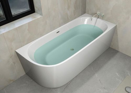Ванна акриловая Cerutti SPA CT10091 170х75 отдельностоящая асимметричная с ножками - фото 3