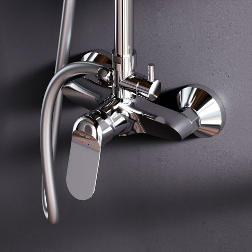 Душевая стойка Am.Pm Sunny F0785C800 настенная цвет хром - фото 4