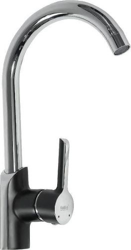 Смеситель для кухни Haiba HB805-7 HB70805-7 на мойку черный/хром - фото 2