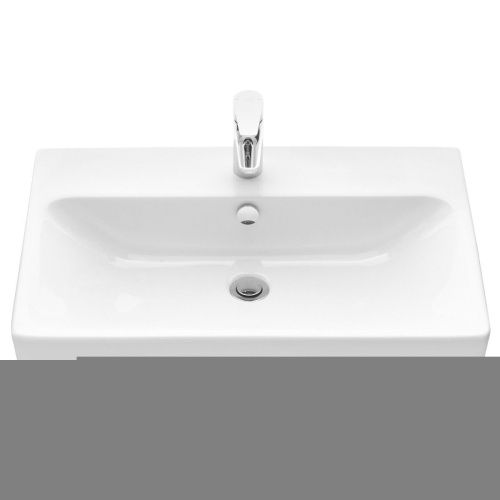 Раковина из сантехнического фарфора Santek Адриана WH501628 70х50 накладная цвет белый - фото 2