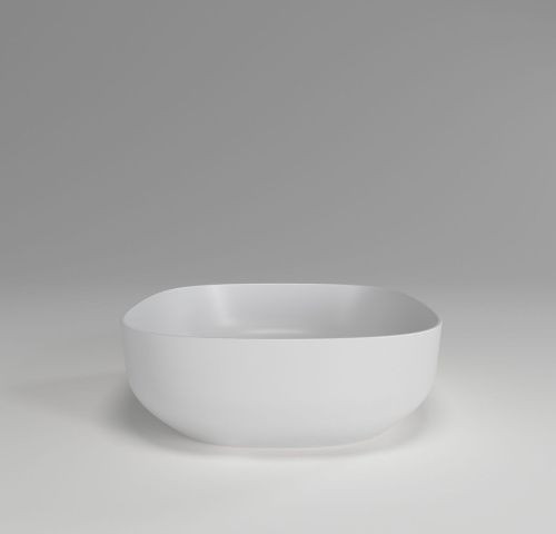 Раковина из искусственного камня Plumberia Selection Veloma VELOMA OVAL BO 50х40 накладная цвет белый - фото 4