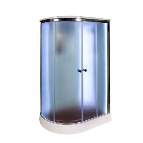 Душевая кабина AvaCan D102SRLED 120х80 асимметричная с крышей ориентация правая - фото 2