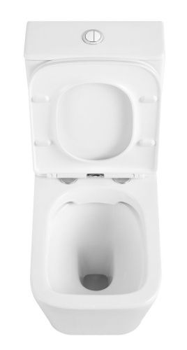 Унитаз-компакт напольный с бачком Iberica Blanca Toledo alto IB.TLA.121.1B1 белый с сиденьем микролифт безободковый каскадный смыв - фото 5