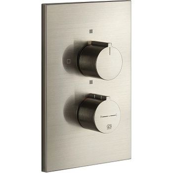 Смеситель Gessi Emporio Via manzoni 38794#149 встраиваемый в стену никель с термостатом