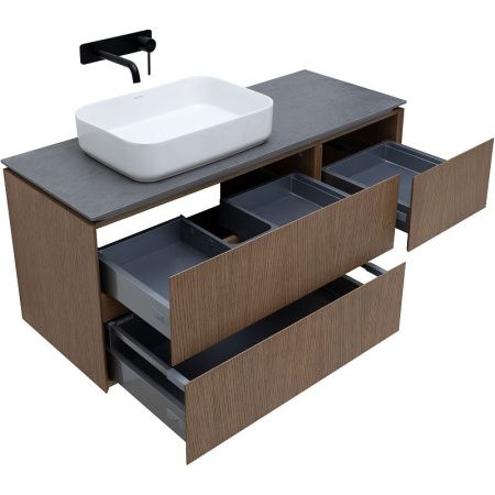 Тумба под раковину Allen Brau Infinity 1.21005.NO 120х50 подвесная цвет коричневый