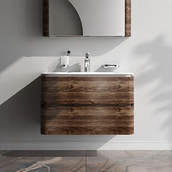 Тумба под раковину Am.Pm Sensation M30FHX0802NF 80х50 подвесная цвет коричневый