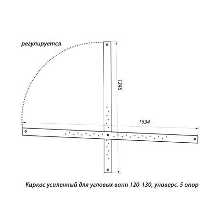 Каркас для ванны Тритон Щ0000045065