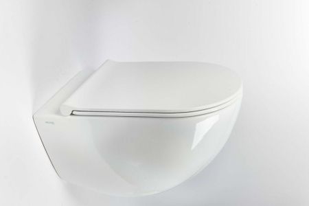 Чаша унитаза подвесная Galassia Dream 7317 цвет белый без сиденья безободковая каскадный смыв