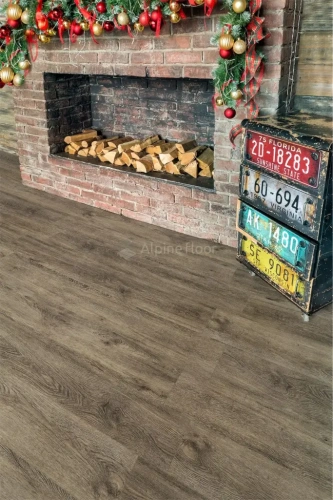 SPC ламинат Alpine Floor Grand Sequoia Village ECO 11-807 MC Венге Грей толщина 0.4 см 43 класс 1220х125 - фото 2