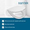 Крышка сиденье для унитаза Santek Остин 1WH302485