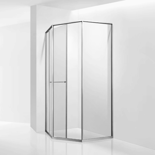 Душевой уголок RGW 33328299-11R 90х90 стекло прозрачное профиль хром без поддона - фото 2
