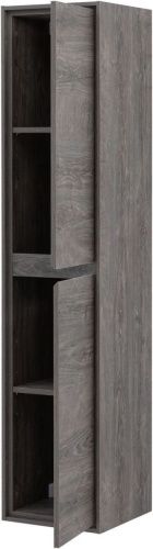 Шкаф-пенал Aquanet Милан 00336387 40х160 подвесной цвет коричневый - фото 5