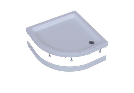 Душевой поддон акриловый Aquatek DPA-0000007 80х80 белый с ножками