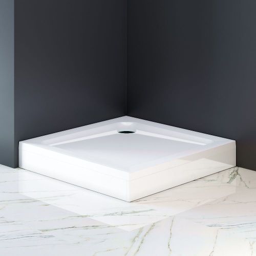 Душевой поддон из ABS-пластика Am.Pm Gem W90T-403-090W 90х90 белый с каркасом