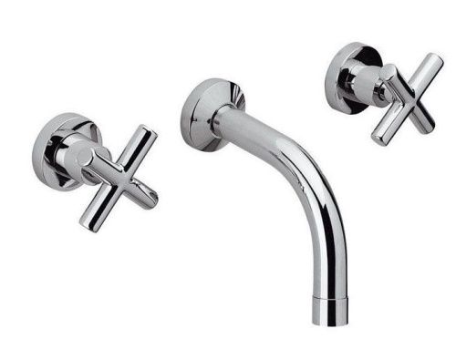 Смеситель для раковины Daniel Jax J5022-15 встраиваемый в стену черный